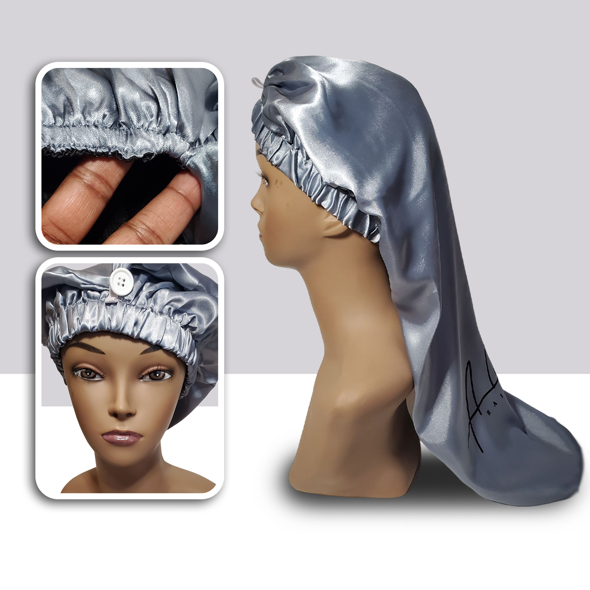 Designer Long Bonnet – Versatile Beauty by Verlytia LLC.